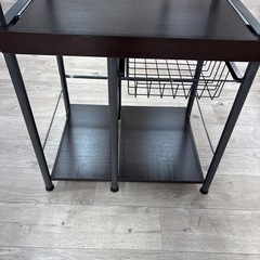キッチンラック  レンジ台  コンセント付きの画像