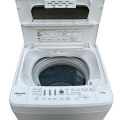 Hisense ハイセンス 2018年製 全自動洗濯機 HW-T45Cの画像