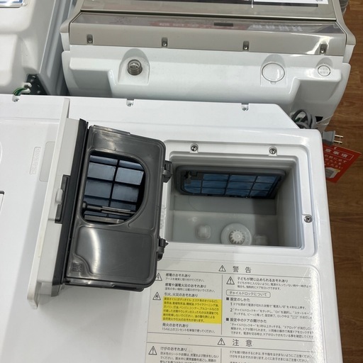 安心の1年保証付。【SHARP ドラム式洗濯乾燥機　ES-W114-SL 2022年製　洗濯11.0kg 乾燥6.0kg】取りに来れる