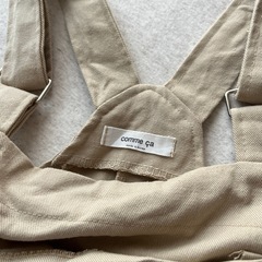 コムサ　レディース　サロペット　2度使用の画像