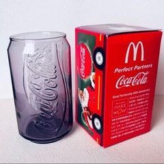 【新品 未使用】マクドナルド　コラボ　　コカコーラグラスの画像