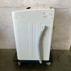 【IRIS OHYAMA】 アイリスオーヤマ 全自動電気洗濯機 IAW-T451 2022年製 動作確認済み ホワイト 4.5kg 一人暮らし 縦型 A0513の画像
