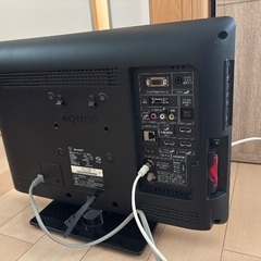 2011年製　SHARP 19インチテレビの画像