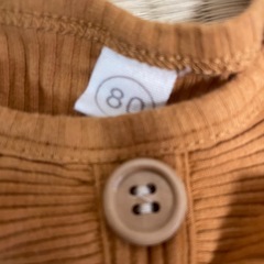【80】冬服 ワンピース チュールスカート ブラウンの画像