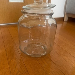 ガラスジャー 米びつ の画像