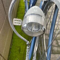 リサイクルショップどりーむ荒田店　No517 自転車　シティサイクル　２７インチ　LEDオートライト付き♪　乗りやすいフラットハンドルタイプ♪の画像