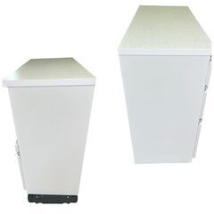 Nitori ニトリ カウンターアルミナ2 100CT WH 美品 直接引取大歓迎‼　地域限定有料配送サービスあり‼の画像