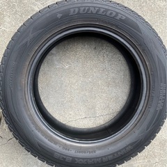 中古スタッドレス4本　DUNLOP WINTER MAXX SJ8 225/60R17 2015年製の画像