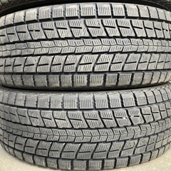 中古スタッドレス4本　DUNLOP WINTER MAXX SJ8 225/60R17 2015年製の画像