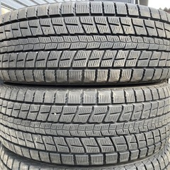 中古スタッドレス4本　DUNLOP WINTER MAXX SJ8 225/60R17 2015年製の画像