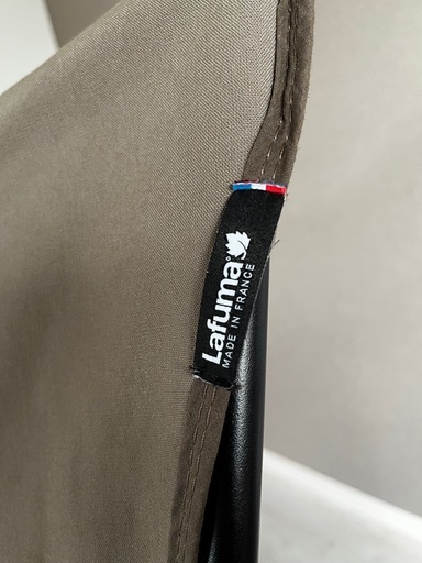 Lafuma（ラフマ） バタフライチェア  レッド、グレー2脚セット キャンプチェア
