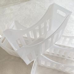 【無人取引】9月30日19時お渡し限定　A4サイズファイルボックス　100均商品　6個の画像
