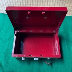 小型手提げ金庫　使用感有りの画像