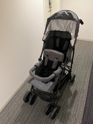 2人乗りベビーカー　キンダーワゴンDUOシティHOPⅡ