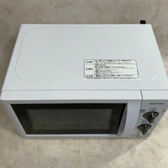 A7985【お買い得商品‼】IRIS アイリス 2018年製 電子レンジ 単機能レンジ レンジ IMB-T176-6-Wの画像
