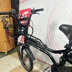 No.526 パナソニック Panasonic 電動アシスト自転車（20型） BE-EPZ01B（マットブラック） EZ（イーゼット）の画像