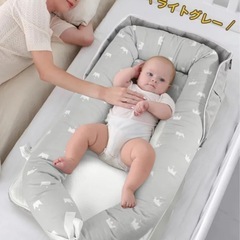 【新品•未使用】ベッドインベッド　ベビーベッドの画像