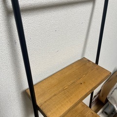 10/2までの出品　はしごラック　値下げ交渉可　飾り棚　アイアンラック　棚の画像