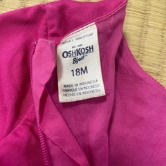 【80】OSHKOSH ベビードレス 結婚式 フォーマルの画像