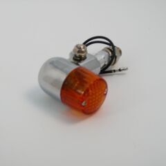 汎用 12V アルミ製 丸型 ヨーロピアン ウインカー 1個～の画像