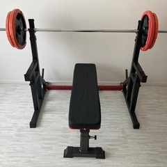 ベンチプレスセット一式　
アイロテック　　の画像