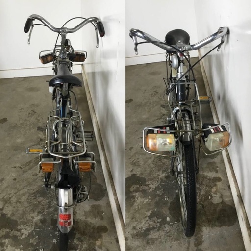 h-154△ q 岐阜発/ ブリジストン/ MONTE CARLO/ デコチャリ/ 20インチ/ 5段変速/ 走行確認/ タイヤひび割れあり/ 現状品/ 管12s/ R7.5/19 △