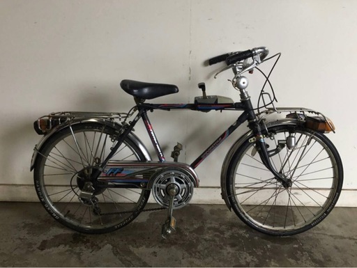 h-154△ q 岐阜発/ ブリジストン/ MONTE CARLO/ デコチャリ/ 20インチ/ 5段変速/ 走行確認/ タイヤひび割れあり/ 現状品/ 管12s/ R7.5/19 △