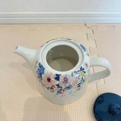 フランフラン　ティーポット　花柄の画像