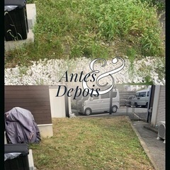 片付け　庭の掃除　草刈り　します