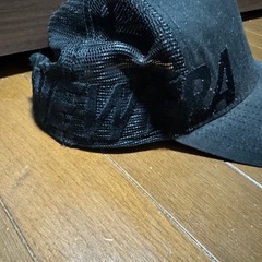 NEW ERA ニューエラ　キャップ　ブラック　メッシュ　帽子の画像