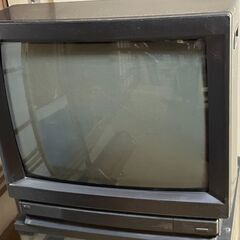 ★☆ NEC 1988年製 ブラウン管テレビ 電源は入ります ☆★の画像