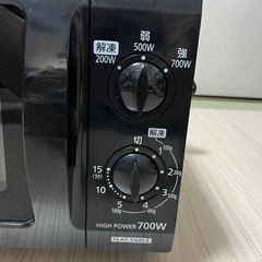 アイリスオーヤマ 電子レンジ フラット 2018年製の画像