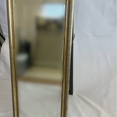 アンティーク調 全身鏡 姿見 フレームに傷あり の画像
