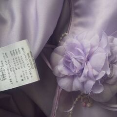 Motherwaysドレス110cm パープル　【難あり】の画像