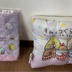 未使用！イス用クッション＆シューズバックの画像