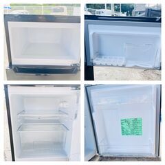 【❗️✨美品✨❗️】YAMADA ノンフロン冷凍冷蔵庫 87L✨2023年製・通電確認済み✨簡易清掃・動作確認済み❗️の画像