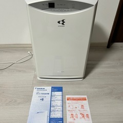 ダイキン 空気清浄機 MCK70RJ-W 2014年製の画像