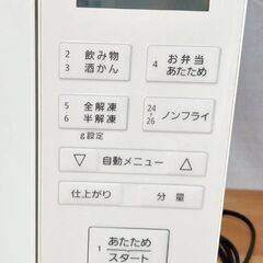 【B291】Panasonic　オーブンレンジ　2019年製　動作確認OK　角鉄板付属の画像