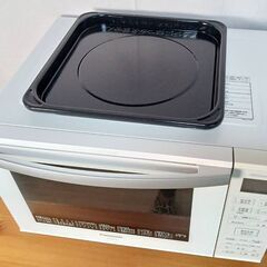 【B291】Panasonic　オーブンレンジ　2019年製　動作確認OK　角鉄板付属の画像