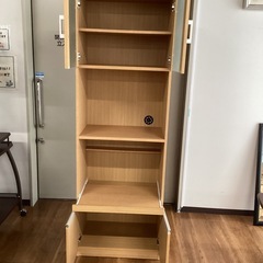 レンジ台付きキッチン棚【町田市再生家具】　251871の画像