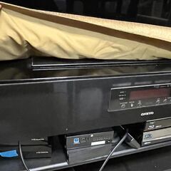 ソニー 55型テレビ＆オンキョー シアターラックのセットの画像