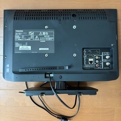 東芝REGZA 19S11 ジャンク品の画像