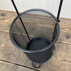 ニトリ 傘たて メカサ（ブラック）の画像