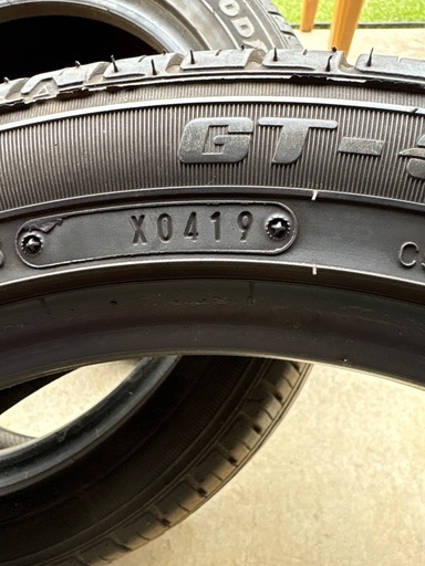 タイヤ　165/55r15 グッドイヤー　山あり