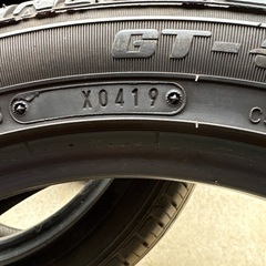タイヤ　165/55r15 グッドイヤー　山ありの画像