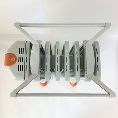 デロンギ オイルヒーター 1200W 8畳 トップハンガー セット JR0812-OR TH-300R 動作確認済み 清掃済み DeLonghiの画像