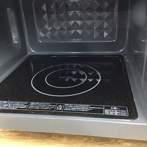 #I-62【ご来店頂ける方限定】TOSHIBAのフラット電子レンジです