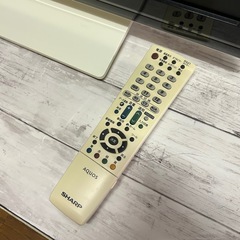 シャープ AQUOS 22V ホワイト 液晶テレビの画像
