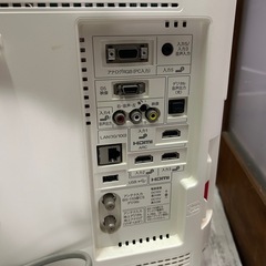 シャープ AQUOS 22V ホワイト 液晶テレビの画像