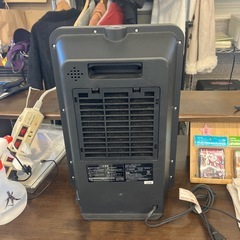 M2509-430 YAMAZEN セラミックファンヒーター 大風量モデル DSF-VN12 人体感知センサー ブラック 2020年製 キズ汚れ使用感有りの画像